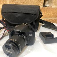 Canon Eos 2000d + accessori