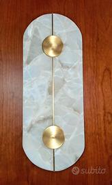 Lampada da parete in marmo, stile nordico moderno