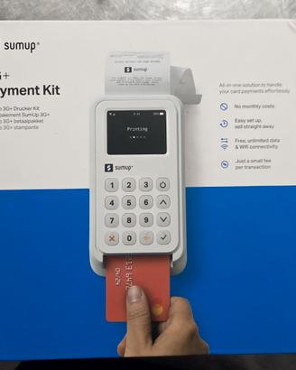 Sumup pos 3G+/wi-fi kit con stampante