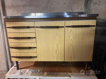 Mobile con lavello 2 vasche