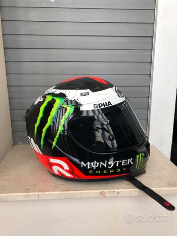 Casco hjc rpha 10 plus jorge lorenzo monster