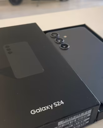 SAMSUNG GALAXY S24 128GB BLACK -GARANZIA 12 MESI