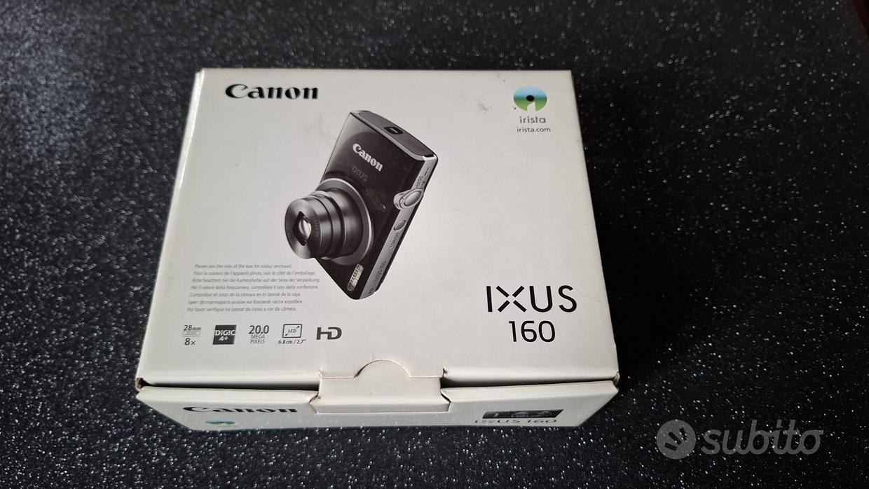 Canon IXY 160 fotocamera digitale compatta zoom ottico 8x