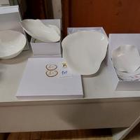 Servizio di piatti e bicchieri vari-nuovi