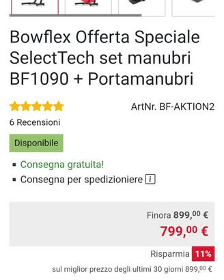 Pesi bowflex