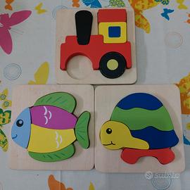 Puzzle in legno per bambini