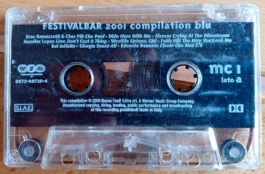 musicassetta Festival Bar Compilation  Blu 2001..
