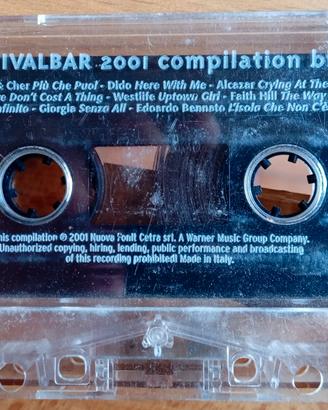 musicassetta Festival Bar Compilation  Blu 2001..