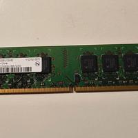 Ram HYS64T128020EU-3S-B2 Qimonda, 1GB, DDR2 SDRAM