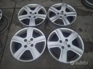 Cerchi In Lega Da 16" Per Peugeot 307 - 207 - 306