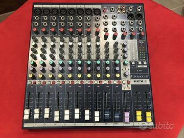 SOUNDCRAFT EFX8 MIXER PASSIVO 8 CANALI CON EFFETTI