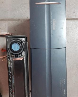Autoradio Clarion + caricatore 12 CD CD vint