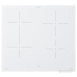 Piano cottura induzione bianco