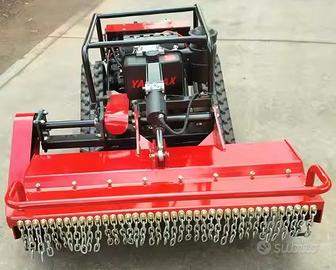 TRINCIA 18HP DIESEL CINGOLATO TELECOMANDATO