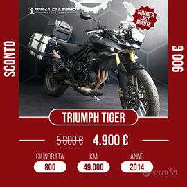 Triumph Tiger 800 ABS anno 2014 km 49000