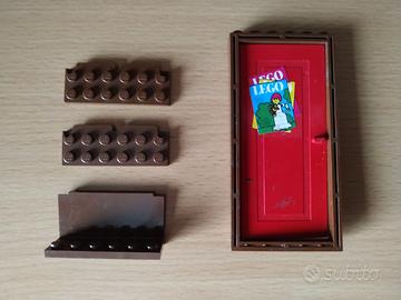 LEGO 232 Bungalow vintage: Porta e pezzi vari