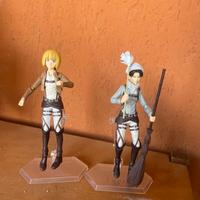 Figma Armin Arlert e Levi Ackerman, Attack on Tita