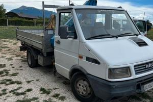 Iveco Daily ribaltabile con gru Effer 2500 AZ