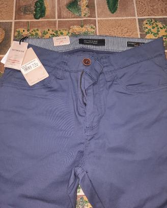 pantaloni Cotton &Silk TG 44 uomo