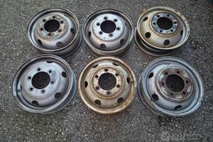 Cerchi In Ferro Da 16" Per Iveco Daily Gemellato