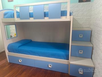 letto a castello cameretta 