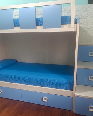 letto a castello cameretta 
