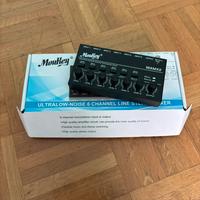 Moukey Audio Stereo Mixer, 6 canali MAMX2
