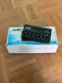 Moukey Audio Stereo Mixer, 6 canali MAMX2