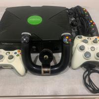 Console xbox con accessori
