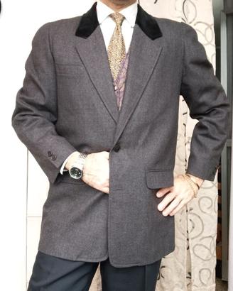 Blazer CAGLI Italy in tweed grigio anni '60