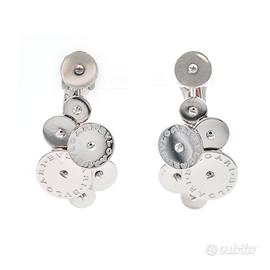 Orecchini Bulgari collezione Cicladi in oro bianco