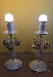 2 Lampade abat jour