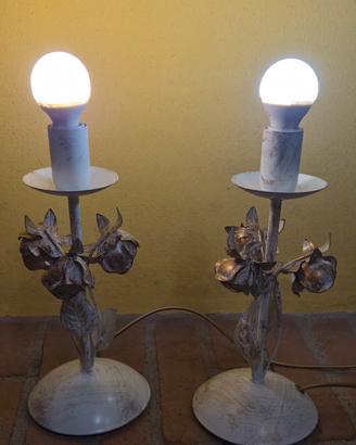 2 Lampade abat jour