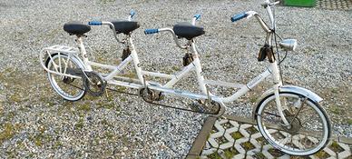  BiciTandem 3 posti Graziella