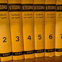 Enciclopedia vintage “Il Tesoro” UTET