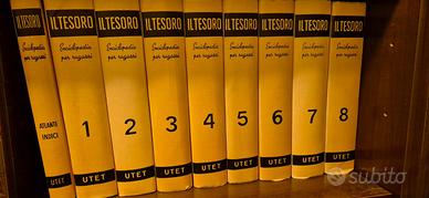 Enciclopedia vintage “Il Tesoro” UTET