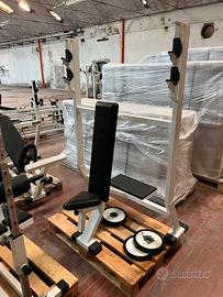 Panca inclinata-panca declinata-panca spalle