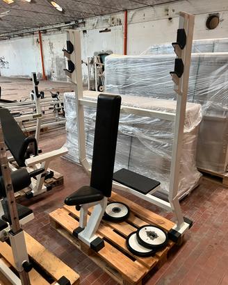 Panca inclinata-panca declinata-panca spalle