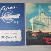 8 Manifesti pubblicitari vintage Costa Crociere