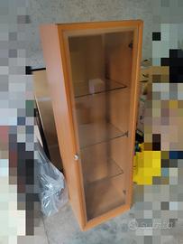 VETRINA COLOR CILIEGIO