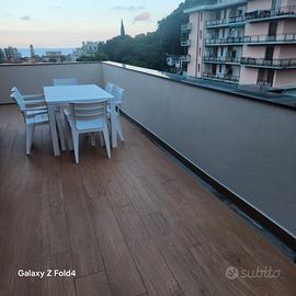 Attico vista mare e box auto borghetto s.s