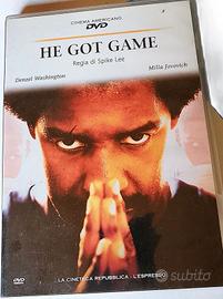 Lotto di 3 DVD: Rocky - He Got Game - King Kong