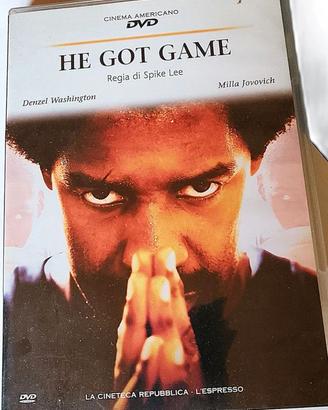 Lotto di 3 DVD: Rocky - He Got Game - King Kong