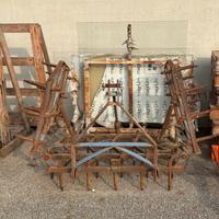 Attrezzatura erpice agricolo