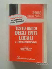 Testo Unico degli Enti Locali Leggi Complementari