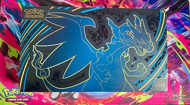 Scatola ultra premium collection mega charizard x