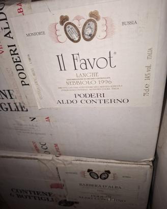 Bottiglie di vino miste
