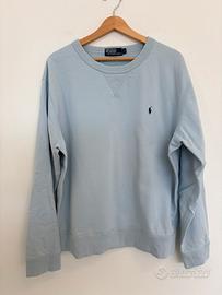 Felpa Polo Ralph Lauren Vintage Azzurra - Taglia L