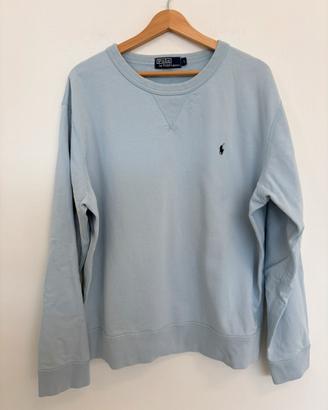 Felpa Polo Ralph Lauren Vintage Azzurra - Taglia L