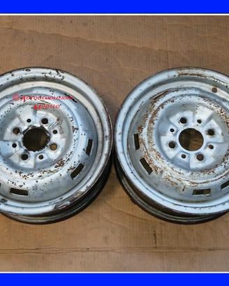 Cerchi 4,5 x 13 FIAT 900 E Pulmino 128 d'epoca